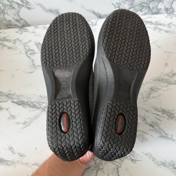 Arcopedico LS Bordeaux Sneaker Women 39 US 9 Gray Knit Lace Up Comfort Shoe - Picture 5 of 6